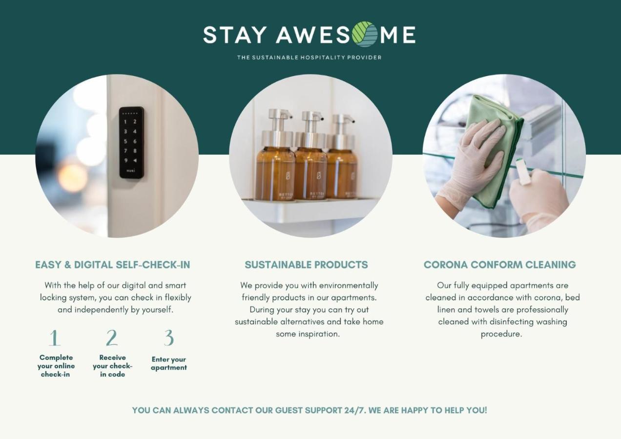 Stay Awesome - Schonfeld Apartment, Netflix Und Kostenloses Parken 카셀 외부 사진